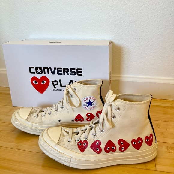Converse Comme Des Garçons Play High Top Sneaker - Picture 2 of 7